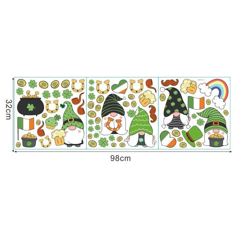Wholesale St. Patrick's Day Window Stickers Decoration